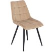 Mebel Elite Стілець Rio, бежевий, велюровий, ME.RIO/BZ/V/K - Home Club