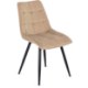 Mebel Elite Стул Rio, бежевый, велюровый, ME.RIO/BZ/V/K - Home Club