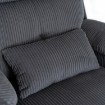 Mebel Elite Розкладне крісло Torres, сіре, з вельветової тканини, ME.TORRES/P/SZTR/FW - Home Club, зображення 13