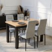Mebel Elite Стілець Tex, сірий, ME.TEX/P/T/K - Home Club, зображення 4