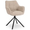 Mebel Elite Вращающееся кресло Peony бежевого цвета с букле-тканью, ME.PEONY/BZ/T/K - Home Club, изображение 7