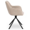 Mebel Elite Вращающееся кресло Peony бежевого цвета с букле-тканью, ME.PEONY/BZ/T/K - Home Club, изображение 9
