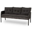 Mebel Elite Комплект садовой мебели Atlanta, черный, ME.ATLANTA/CZ/RT/OGR/ZES - Home Club, изображение 4