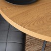 Mebel Elite Розкладний стіл Lugo 90–190 см, дуб золотистий/чорний, ME.LUGO/DZ/CZ/S - Home Club, зображення 5
