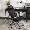 Mebel Elite Эргономичное вращающееся кресло Nino, чёрного цвета, ME.NINO/CZ/T/FO - Home Club, изображение 3