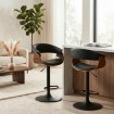 Mebel Elite Вращающийся барный стул Nevada из экокожи, ME.NEVADA/CZ/O/DG/E/H - Home Club, изображение 2