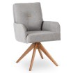 Mebel Elite Вращающееся кресло Bianco, серого цвета, ME.BIANCO/P/T/K - Home Club, изображение 8