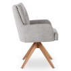 Mebel Elite Вращающееся кресло Bianco, серого цвета, ME.BIANCO/P/T/K - Home Club, изображение 10