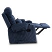Mebel Elite Раскладной кресло Torres, темно-синее, из вельвета, ME.TORRES/GR/SZTR/FW - Home Club, изображение 5