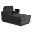 Mebel Elite Кресло для отдыха Neo, серое, из вельвета, ME.NEO/P/SZTR/FW - Home Club, изображение 3