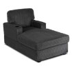 Mebel Elite Кресло для отдыха Neo, серое, из вельвета, ME.NEO/P/SZTR/FW - Home Club, изображение 4