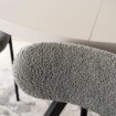 Mebel Elite Стілець Tulsa сірий, букле, ME.TULSA/P/CZ/TB/K - Home Club, зображення 4