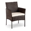 Mebel Elite Комплект садовой мебели Missisipi, коричневый/бежевый, ME.MISSISIPI/BR/RT/OGR/ZES - Home Club, изображение 5