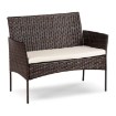 Mebel Elite Комплект садовой мебели Missisipi, коричневый/бежевый, ME.MISSISIPI/BR/RT/OGR/ZES - Home Club, изображение 6