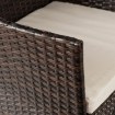 Mebel Elite Комплект садовой мебели Missisipi, коричневый/бежевый, ME.MISSISIPI/BR/RT/OGR/ZES - Home Club, изображение 7