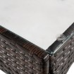 Mebel Elite Комплект садовой мебели Missisipi, коричневый/бежевый, ME.MISSISIPI/BR/RT/OGR/ZES - Home Club, изображение 9