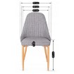 Mebel Elite Стул Torino, серый, ME.TORINO/P/D/T/K - Home Club, изображение 6