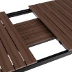 Mebel Elite Садовий стіл Argos 160–210 см, горіх/чорний, ME.ARGOS/160-210/O/CZ/OGR/S - Home Club, зображення 6