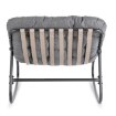 Mebel Elite Крісло-гойдалка Aurora, сіре, ME.AURORA/P/T/FW - Home Club, зображення 6