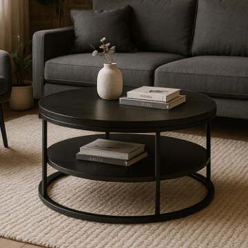 Mebel Elite Столик Best, черный, ME.BEST/CZ/L - Home Club