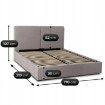 Mebel Elite Кровать 160x200 «Marsylia» с ящиком для вещей, серая ткань, ME.MARSYLIA/160/P/T/LOZZPOJ - Home Club, изображение 12
