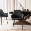 Mebel Elite Стул Bresso 2, чёрный, ME.BRESSO2/CZ/T/K - Home Club, изображение 2