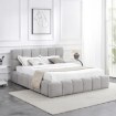 Mebel Elite Кровать 160x200 Murcja с ящиком для вещей, серая, из ткани букле, ME.MURCJA/160/P/TB/LOZZPOJ - Home Club, изображение 2