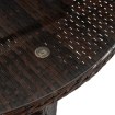 Mebel Elite Комплект садовой мебели Azul, коричневый/бежевый, ME.AZUL/BR/RT/OGR/ZES - Home Club, изображение 7