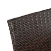 Mebel Elite Комплект садовой мебели Azul, коричневый/бежевый, ME.AZUL/BR/RT/OGR/ZES - Home Club, изображение 9