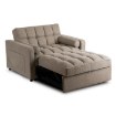 Mebel Elite Раскладной диван Corra для сна, темно-бежевый, ME.CORRA/CBZ/T/SOF - Home Club, изображение 4