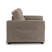 Mebel Elite Раскладной диван Corra для сна, темно-бежевый, ME.CORRA/CBZ/T/SOF - Home Club, изображение 5