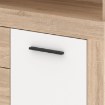Mebel Elite Комода Blago Midi B 119,5 см, дуб «Сонома»/білий, W.LUNA/MIDIB/DS/B/KOM2D4S - Home Club, зображення 5