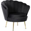Mebel Elite Кресло Grand с подставкой для ног, черное велюровое, ME.GRAND/CZ/V/FW - Home Club, изображение 3