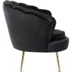 Mebel Elite Кресло Grand с подставкой для ног, черное велюровое, ME.GRAND/CZ/V/FW - Home Club, изображение 5