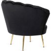 Mebel Elite Кресло Grand с подставкой для ног, черное велюровое, ME.GRAND/CZ/V/FW - Home Club, изображение 6