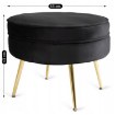 Mebel Elite Кресло Grand с подставкой для ног, черное велюровое, ME.GRAND/CZ/V/FW - Home Club, изображение 11