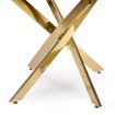 Mebel Elite Стол Sallo со стеклянной столешницей, 100 см, ME.SALLO/TR/ZL/S - Home Club, изображение 8