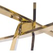 Mebel Elite Стол Sallo со стеклянной столешницей, 100 см, ME.SALLO/TR/ZL/S - Home Club, изображение 9