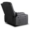 Mebel Elite Раскладной массажный кресло Box, чёрный, искусственная кожа, ME.BOX/CZ/E/FW - Home Club, изображение 8