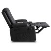 Mebel Elite Раскладной массажный кресло Box, чёрный, искусственная кожа, ME.BOX/CZ/E/FW - Home Club, изображение 10