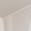 Mebel Elite Комод Soft 104 см, двухдверный, с рифлением, цвет «Кашмир», W.ISEO/IS02/KASZ/N.CZ/U.CZ/KOM2D - Home Club, изображение 5