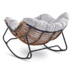 Mebel Elite Кресло-качалка Elton, серого цвета, ME.ELTON/P/T/FW - Home Club, изображение 5