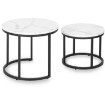 Mebel Elite Набір столиків Dafne, білий мармур, ME.DAFNE/BM/CZ/L - Home Club, зображення 3