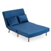 Mebel Elite Двухместное раскладное кресло Marry 2, темно-синее, ME.MARRY2/GR/DNAT/T/FW - Home Club, изображение 4