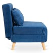Mebel Elite Двухместное раскладное кресло Marry 2, темно-синее, ME.MARRY2/GR/DNAT/T/FW - Home Club, изображение 8