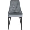 Mebel Elite Стілець Cork, сірий, велюровий, ME.CORK/P/V/K - Home Club, зображення 3