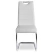 Mebel Elite Стул Lopez, белый, экокожа, ME.LOPEZ/B/CH/E/K - Home Club, изображение 2