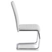 Mebel Elite Стул Lopez, белый, экокожа, ME.LOPEZ/B/CH/E/K - Home Club, изображение 3