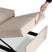 Mebel Elite Раскладной кресло Iberis 80 см для сна, бежевого цвета, ME.IBERIS/BZ/T/FW80 - Home Club, изображение 10
