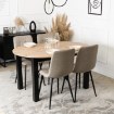 Mebel Elite Стілець Peru 2, бежевий, ME.PERU2/BZ/T/K - Home Club, зображення 4